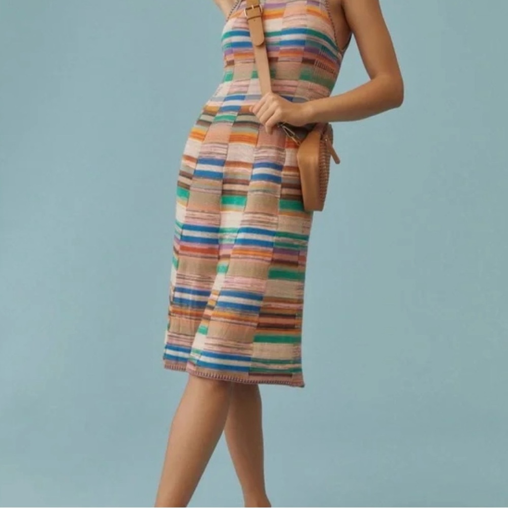 Daily Practice by Anthropologie Colorblock Sweater Dress
